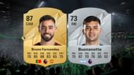 Man United vs Leicester City: CAM comparison (Image via EA Sports)